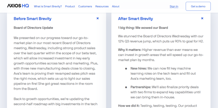 screen z https://www.axioshq.com/smart-brevity